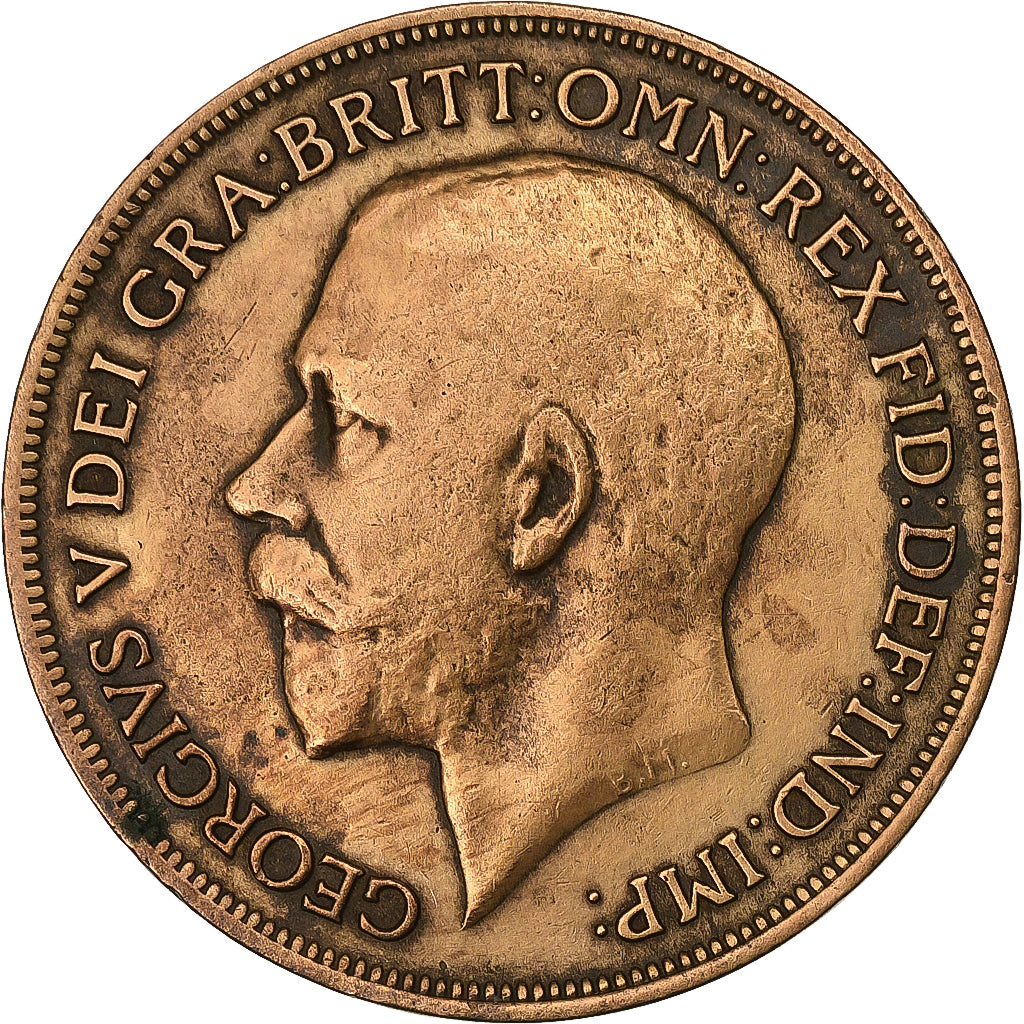 Grande-Bretagne, George V, Penny, 1916, Bronze, TB+, KM:810