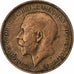 Grande-Bretagne, George V, Penny, 1912, Heaton, Bronze, TB+, KM:810