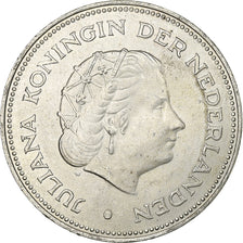 Pays-Bas, Juliana, 10 Gulden, 1970, Argent, SUP, KM:195