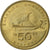 Greece, 50 Drachmes, 1992, Aluminum-Bronze, AU(50-53), KM:147