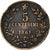 Italie, Vittorio Emanuele II, 5 Centesimi, 1861, Milan, Cuivre, TB+, KM:3.2