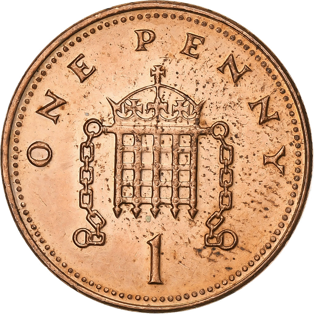 Großbritannien, Elizabeth II, Penny, 2004, Copper Plated Steel, VZ, KM:986