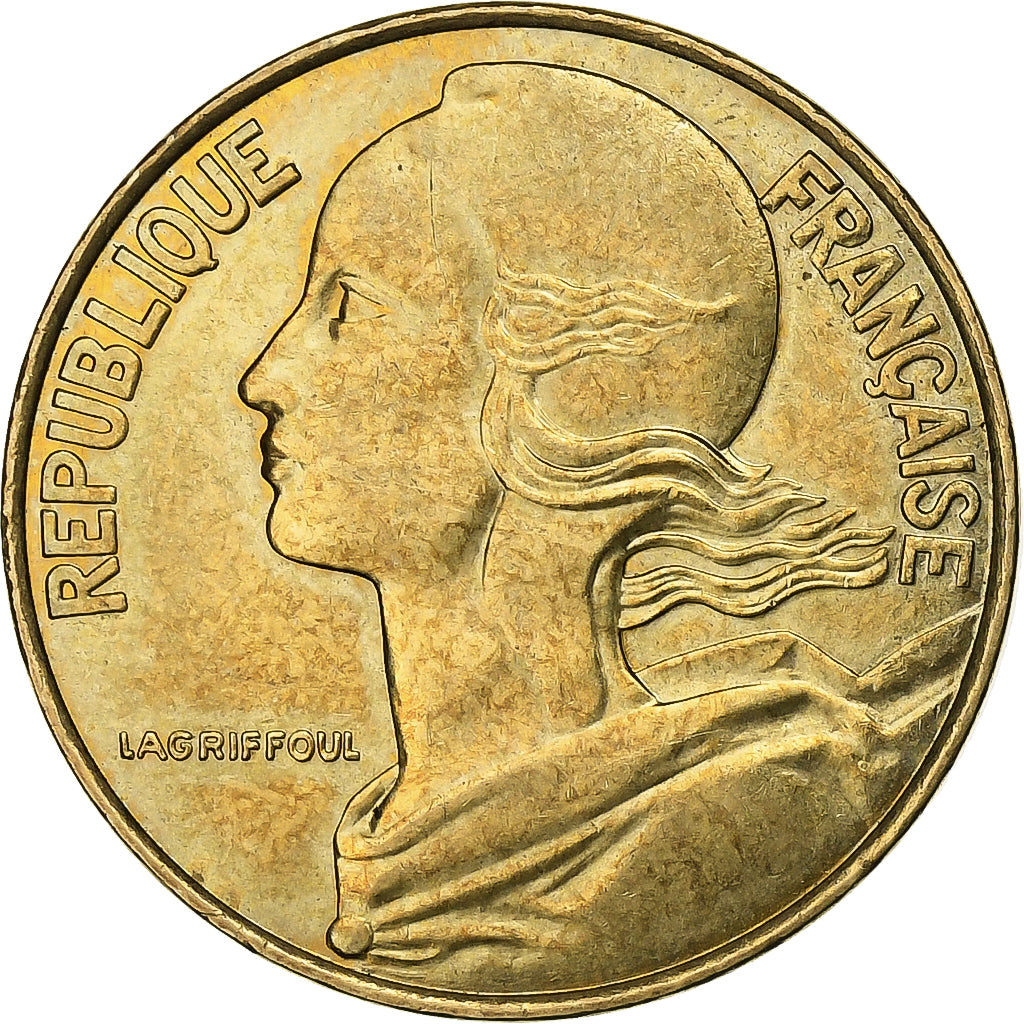 Frankreich, 20 Centimes, Marianne, 2000, Paris, Aluminum-Bronze, SS+