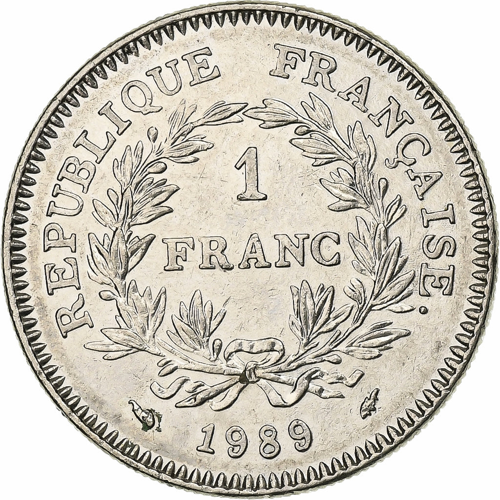 Francia, Franc, États généraux, 1989, Paris, Nichel, BB+, Gadoury:477, KM:967