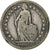 Schweiz, 2 Francs, 1875, Bern, Silber, S, KM:21