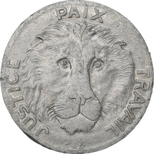 CONGO, DEMOCRATIC REPUBLIC, 10 Francs, 1965, Brussels, Aluminum, EF(40-45), KM:1