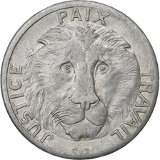 CONGO, DEMOCRATIC REPUBLIC, 10 Francs, 1965, Brussels, Aluminum, EF(40-45), KM:1