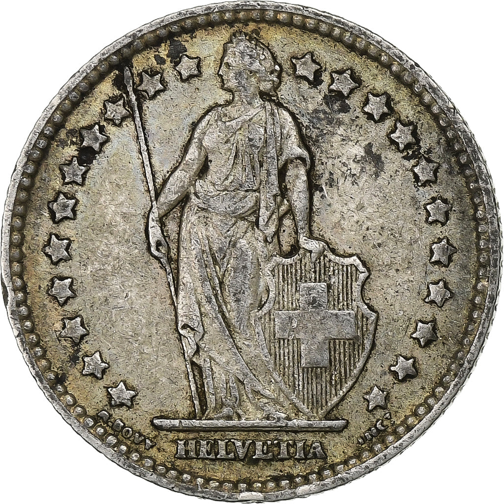 Schweiz, Franc, 1905, Bern, Silber, S+, KM:24