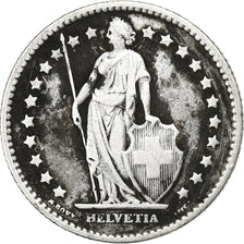 Switzerland, Franc, 1875, Bern, Silver, VF(20-25), KM:24