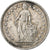 Switzerland, Franc, 1916, Bern, Silver, EF(40-45), KM:24