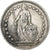 Schweiz, Franc, 1937, Bern, Silber, SS, KM:24