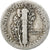 United States, Dime, Mercury, 1920, U.S. Mint, Silver, F(12-15), KM:140