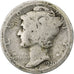 USA, Dime, Mercury, 1920, U.S. Mint, Srebro, F(12-15), KM:140