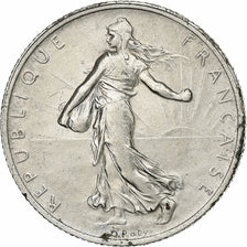 Frankrijk, 2 Francs, Semeuse, 1914, Castelsarrasin, Zilver, ZF+, Gadoury:532
