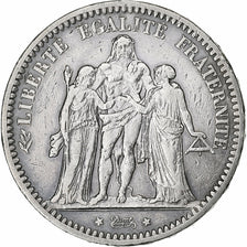 France, 5 Francs, Hercule, 1871, Paris, Camélinat, Argent, TTB, Gadoury:744