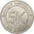 CONGO, DEMOCRATIC REPUBLIC, 5 Makuta, 1967, Copper-nickel, AU(50-53), KM:9