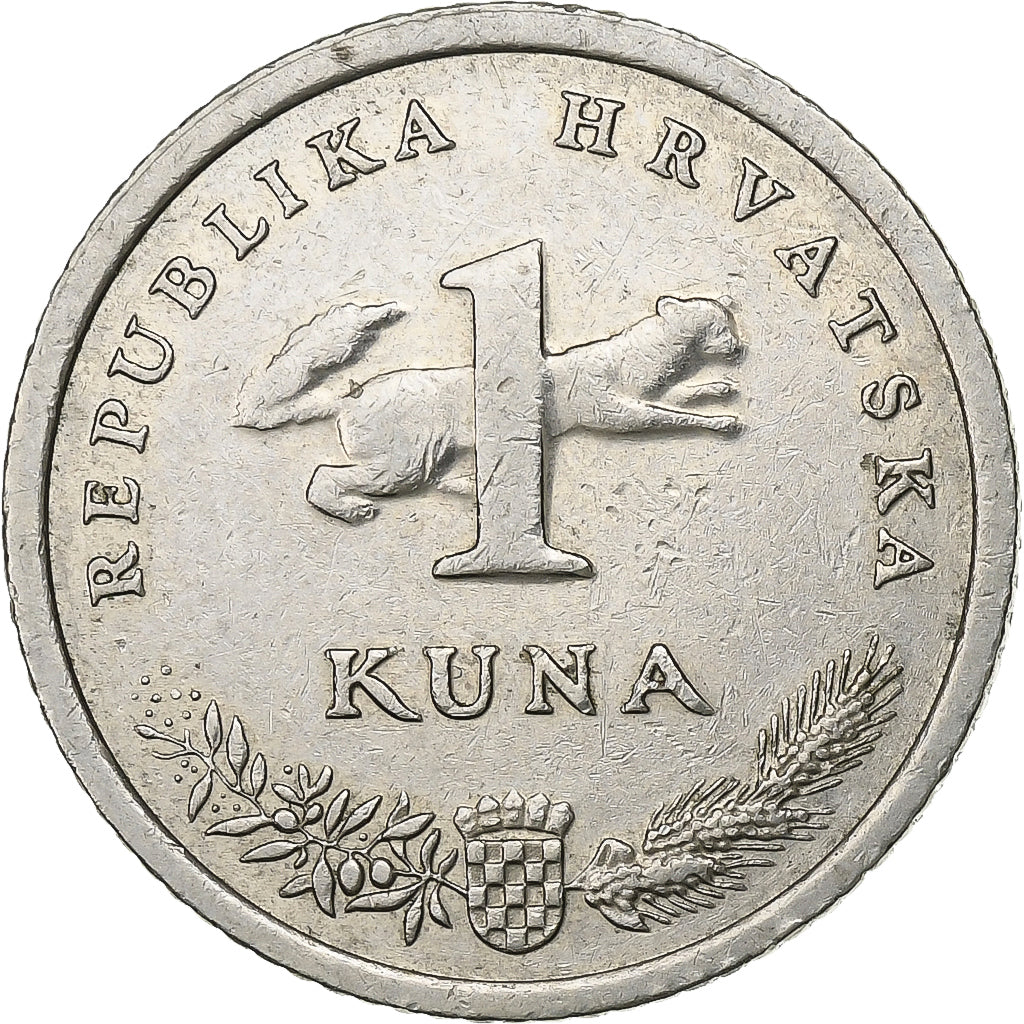 Croatie, Kuna, 2007, Cuivre-Nickel-Zinc (Maillechort), TTB, KM:9.1
