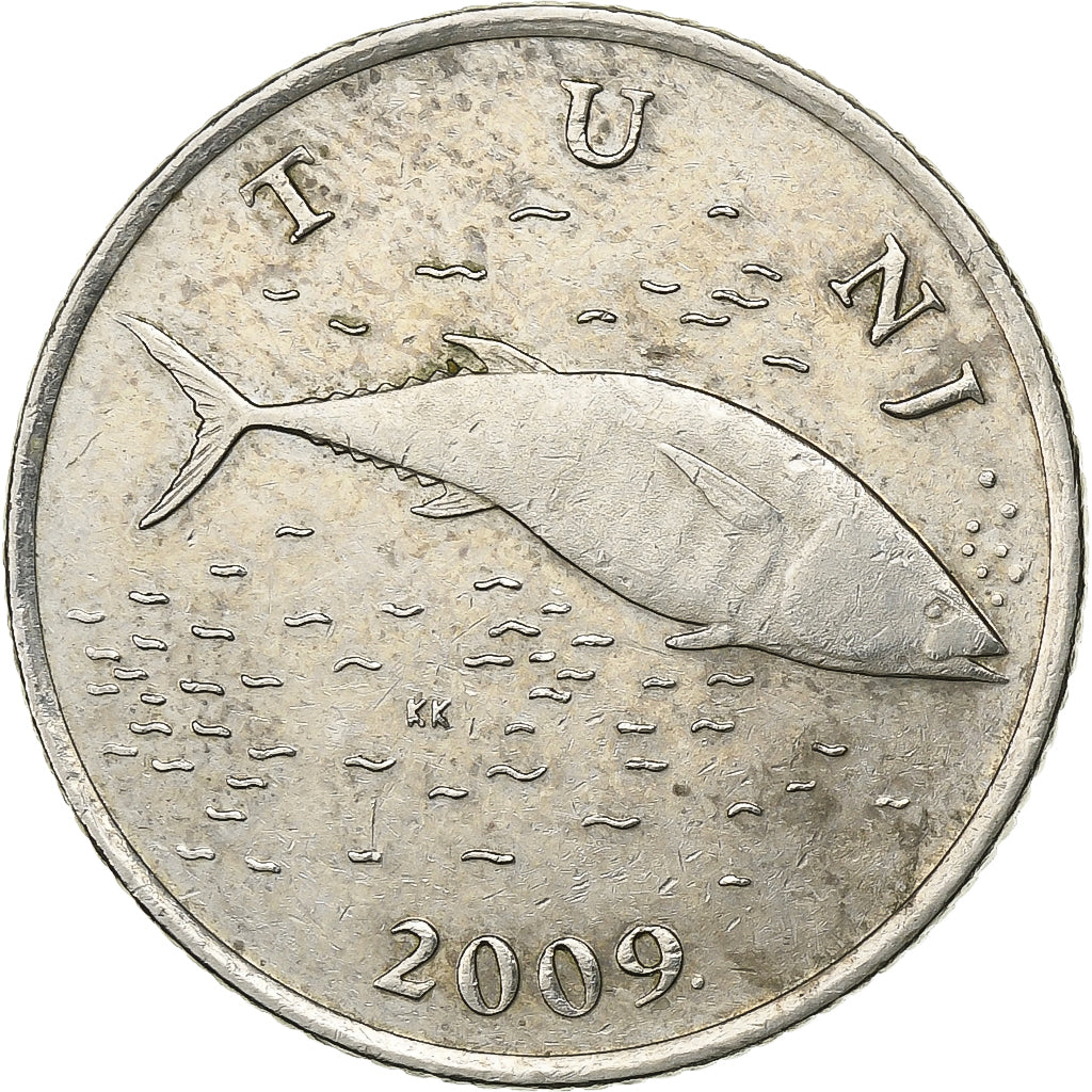 Croatie, 2 Kune, 2009, Cuivre-Nickel-Zinc (Maillechort), TTB, KM:10