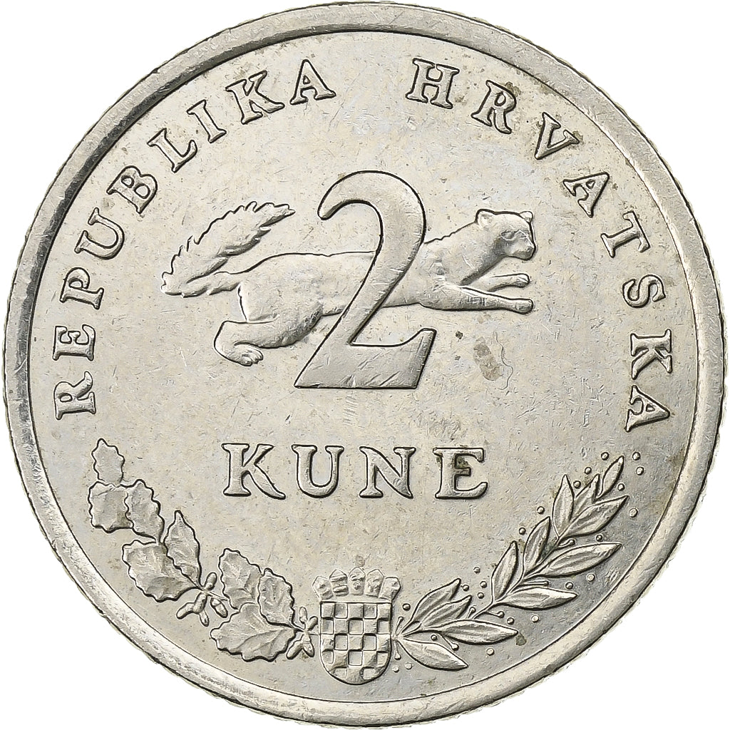 Croatie, 2 Kune, 2013, Cuivre-Nickel-Zinc (Maillechort), TTB, KM:10