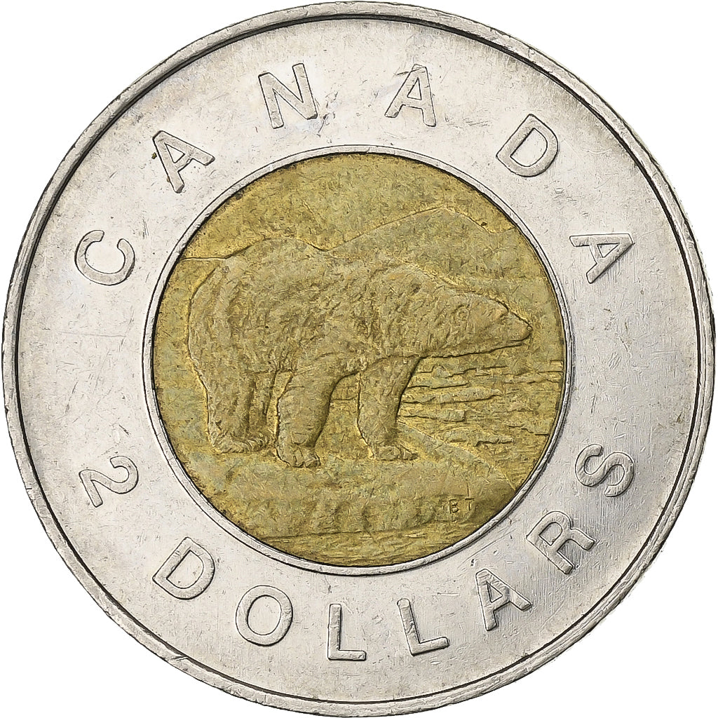 Kanada, Elizabeth II, 2 Dollars, 1996, Royal Canadian Mint, Bi-Metallic, SS+