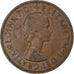 Großbritannien, Elizabeth II, Penny, 1964, Bronze, SS, KM:897