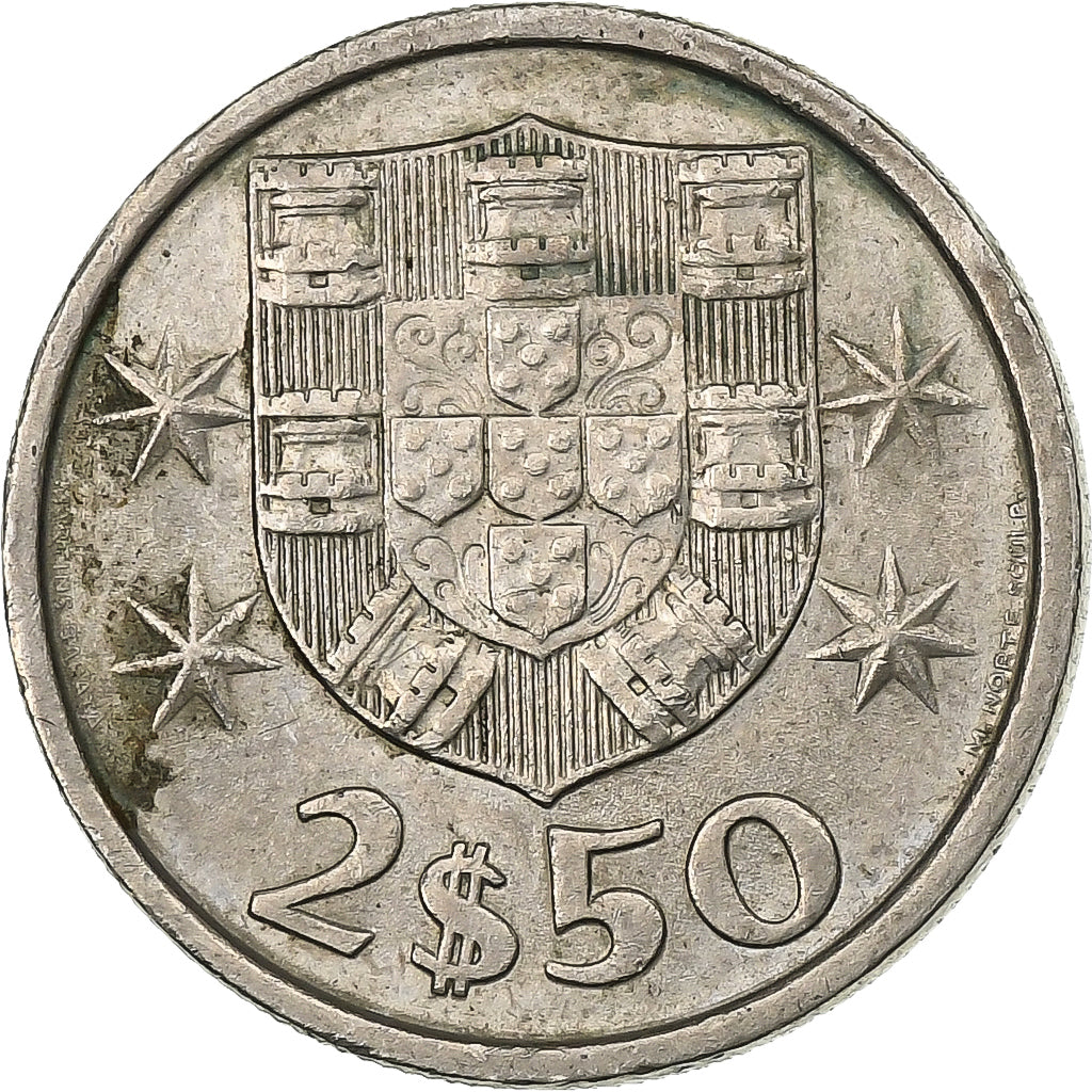 Portugal, 2-1/2 Escudos, 1984, Cupro-nickel, TTB, KM:590