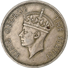 Południowa Rodezja, George VI, 2 Shillings, 1950, Miedź-Nikiel, EF(40-45)