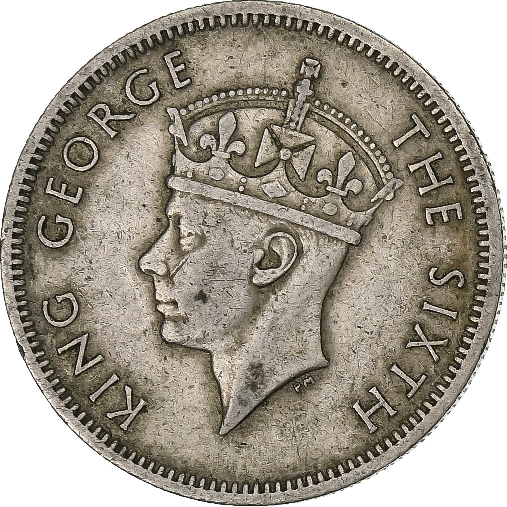 Southern Rhodesia, George VI, Shilling, 1949, Kupfer-Nickel, SS, KM:22