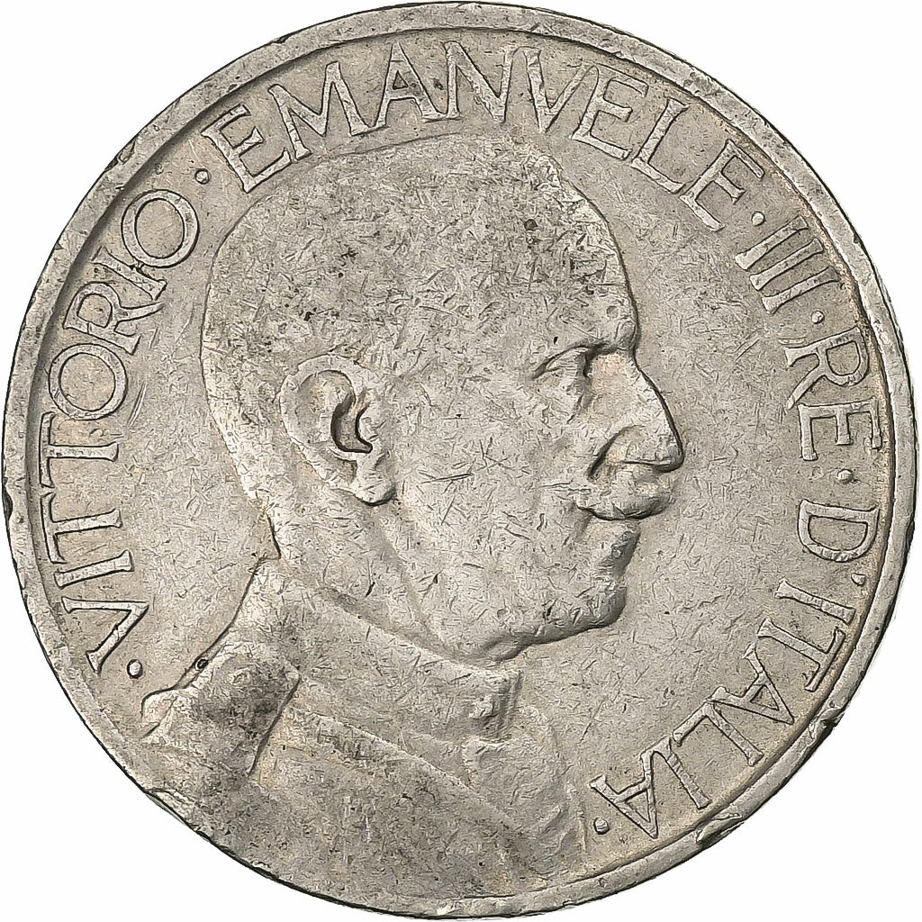 Italy, Vittorio Emanuele III, 2 Lire, 1925, Rome, Nickel, EF(40-45), KM:63