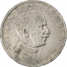 Italy, Vittorio Emanuele III, 2 Lire, 1925, Rome, Nickel, EF(40-45), KM:63