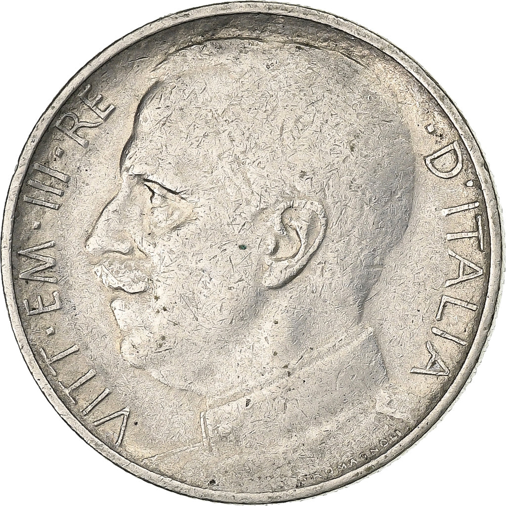 Italie, Victor-Emmanuel III, 50 Centesimi, 1925, Rome, Nickel, TTB, KM:61.1