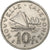 New Caledonia, 10 Francs, 1972, Paris, Nickel, EF(40-45), Lecompte:88, KM:11