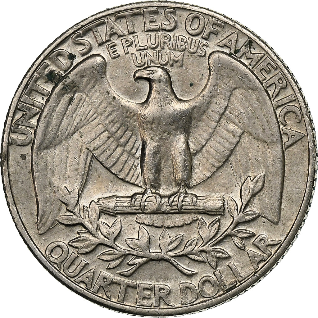 United States, Quarter, Washington, 1973, U.S. Mint, Copper-Nickel Clad Copper