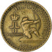 Monaco, Louis II, 2 Francs, 1924, Poissy, Alluminio-bronzo, BB, Gadoury:MC129