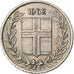 Islanda, 10 Aurar, 1962, Rame-nichel, BB, KM:10