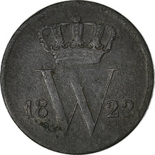 Netherlands, William I, Cent, 1822, Brussels, Copper, VF(20-25), KM:47