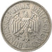 Federale Duitse Republiek, Mark, 1962, Munich, Cupro-nikkel, ZF, KM:110