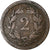 Schweiz, 2 Rappen, 1850, Paris, Bronze, SS, KM:4.1