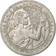 Central African States, 500 Francs, 1976, Paris, Nickel, EF(40-45), KM:12
