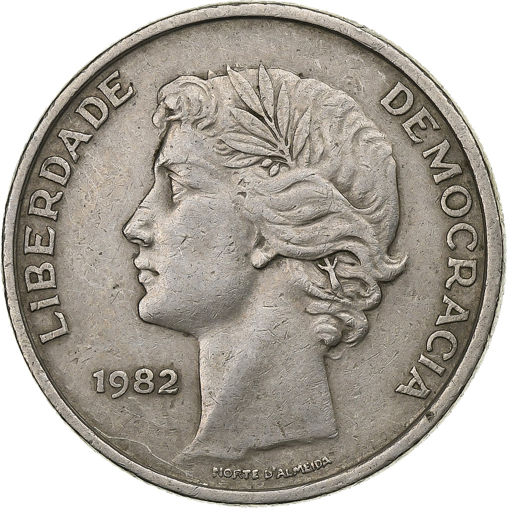 Portugal, 25 Escudos, 1982, Cupro-nickel, TTB, KM:607a