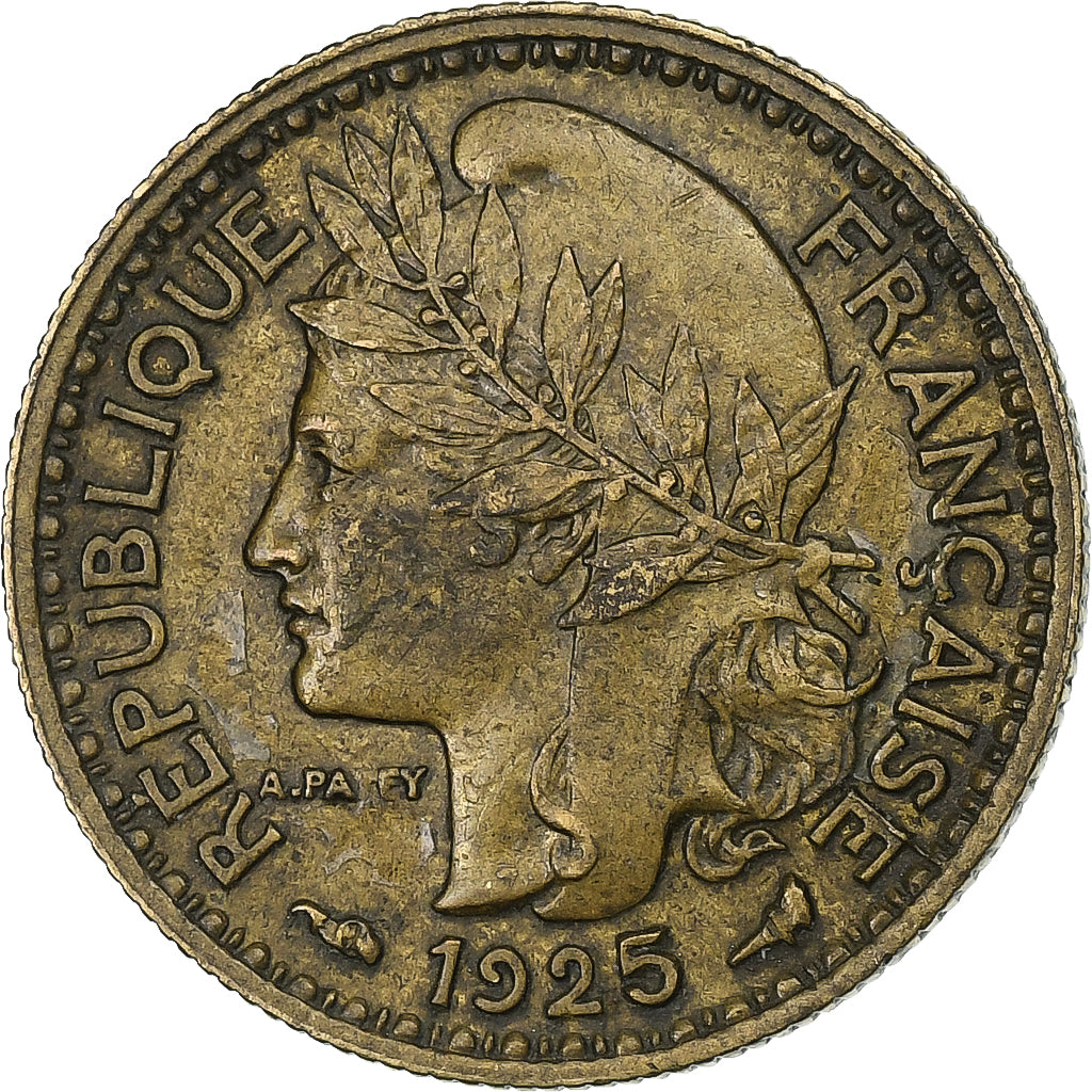 Cameroon, 50 Centimes, 1925, Paris, Aluminum-Bronze, EF(40-45), Lecompte:3, KM:1