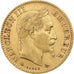 Francia, Napoleon III, 10 Francs, 1864, Paris, Oro, MBC, Gadoury:1015, KM:800.1