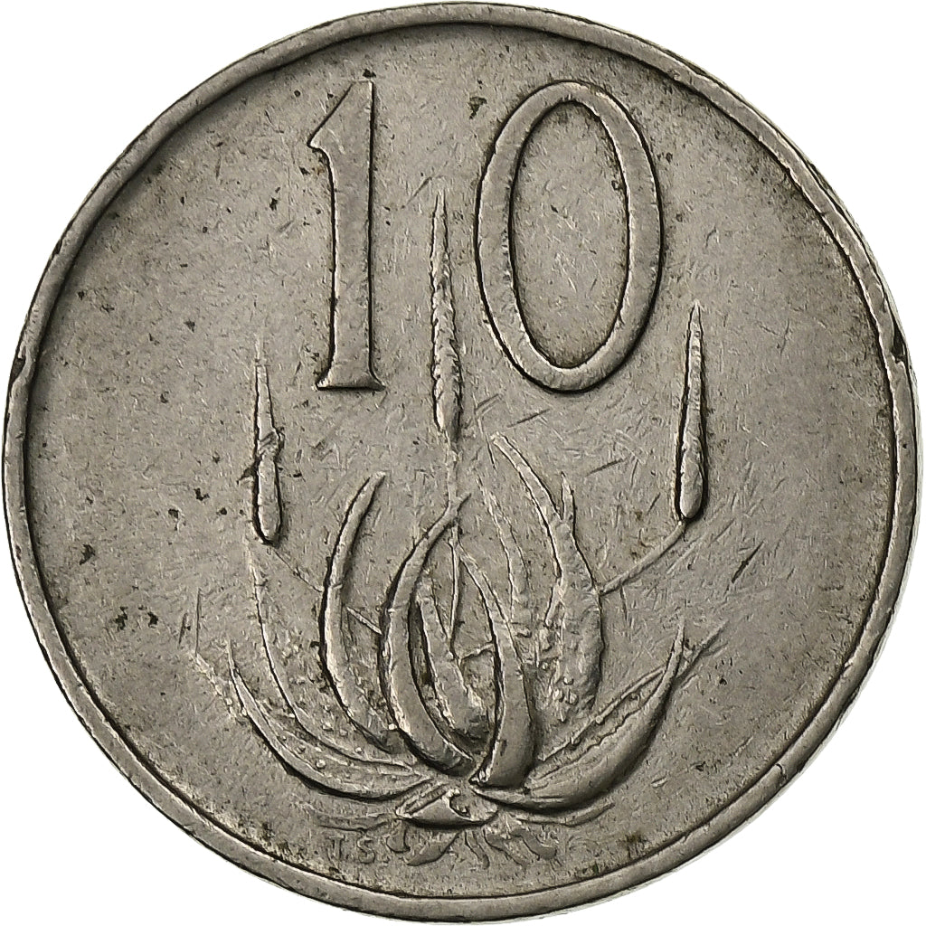 Afrique du Sud, 10 Cents, 1965, Berlin, Nickel, TTB, KM:68.2