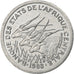 Central African States, Franc, 1988, Paris, Aluminum, AU(55-58), KM:8