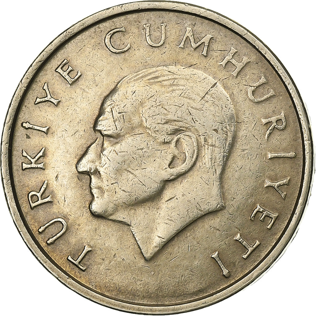 Turquia, 25000 Lira, 25 Bin Lira, 2000, Cobre-Níquel-Zinco, AU(50-53), KM:1041