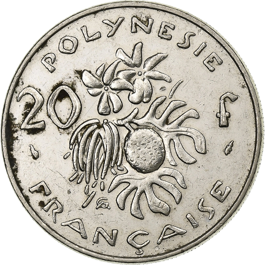 Polynésie française, 20 Francs, 1983, Paris, Nickel, TTB+, Lecompte:100, KM:9