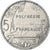 French Polynesia, 5 Francs, 1983, Paris, Aluminum, EF(40-45), Lecompte:54, KM:12