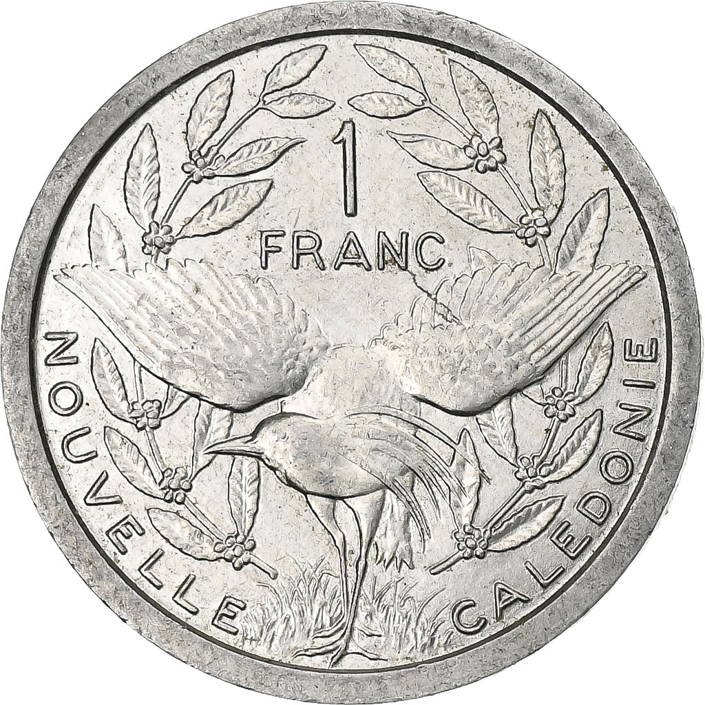 Neukaledonien, Franc, 1988, Paris, Aluminium, SS+, Lecompte:48, KM:10