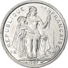 Polinesia francese, Franc, 1987, Paris, Alluminio, SPL-, Lecompte:15, KM:11