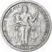 New Caledonia, 2 Francs, 1949, Paris, Aluminum, EF(40-45), Lecompte:55, KM:3